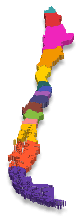 Mapa-de-chile Mapa de Chile